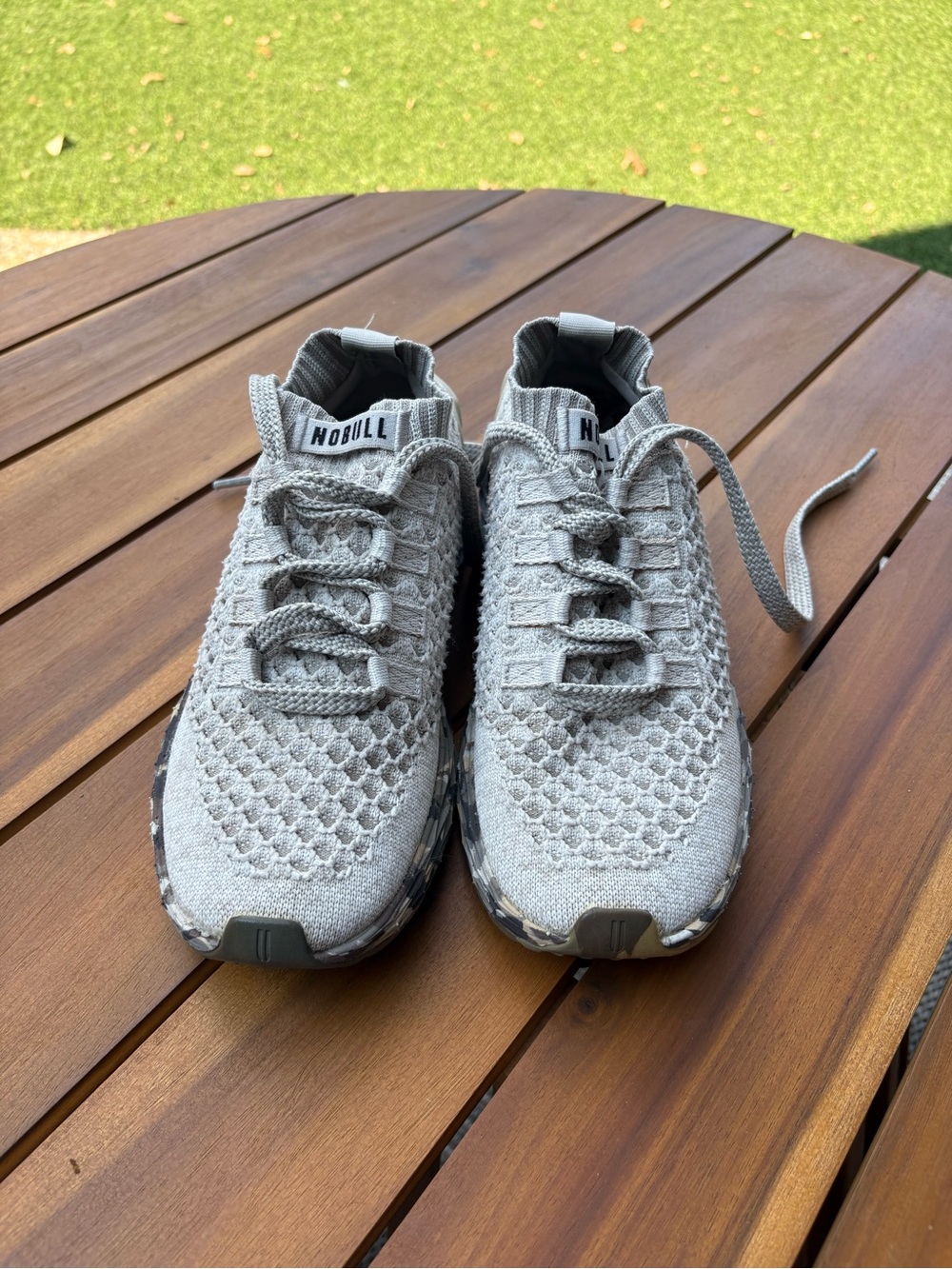 NOBULL Women’s Wild Sand Knit Runners - EUC